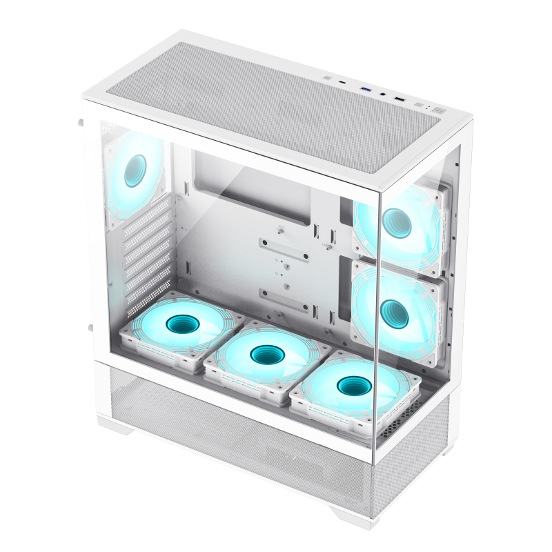 GameMax Vista AW Gaming Mid-Tower ATX PC Case