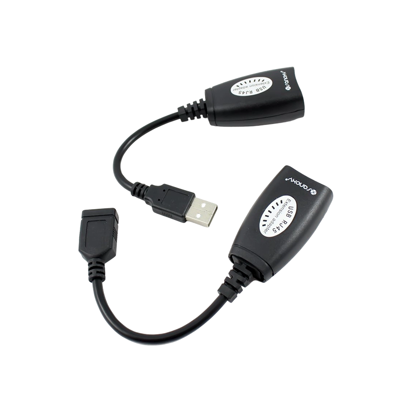 USB Ethernet Adapter, USB 2.0 to RJ45 Ethernet Adapter Cable, Ethernet Adapter Extender for Keyboard/ Mouse/ Printers
