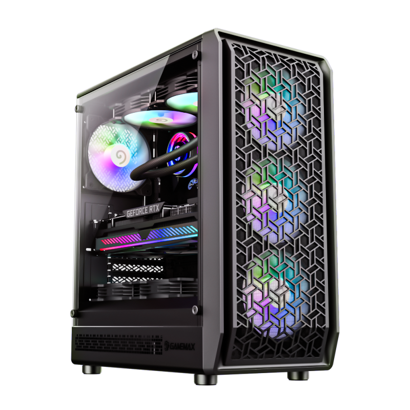 GameMax Forge AB RGB RGB Mid-Tower Gaming Case