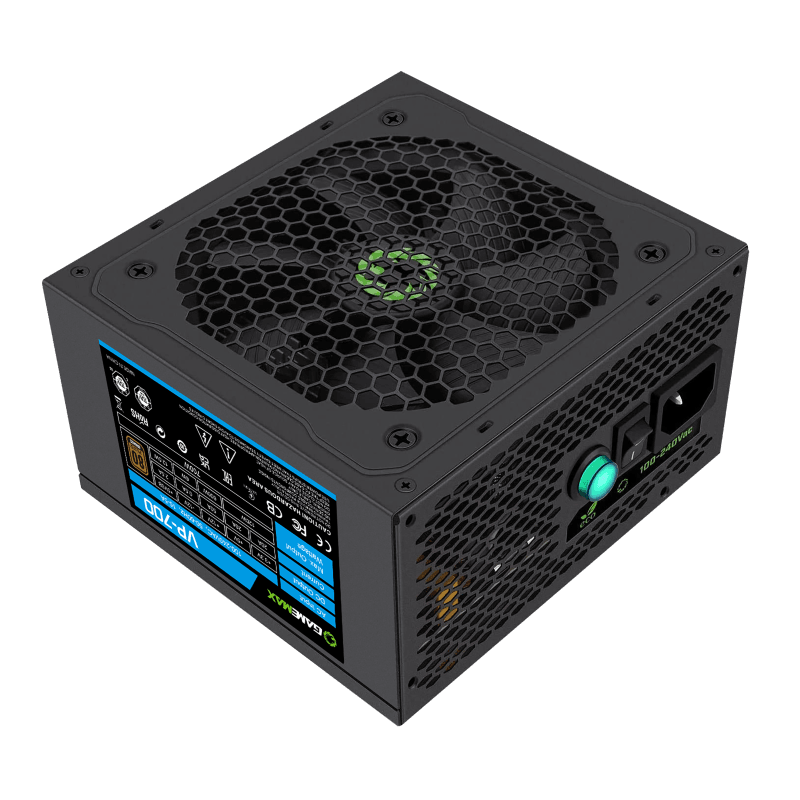 GameMax VP-700 Power Supply | 80 Plus Certified PSU with Reliable Performance & Value-Focused Design | (VP700)