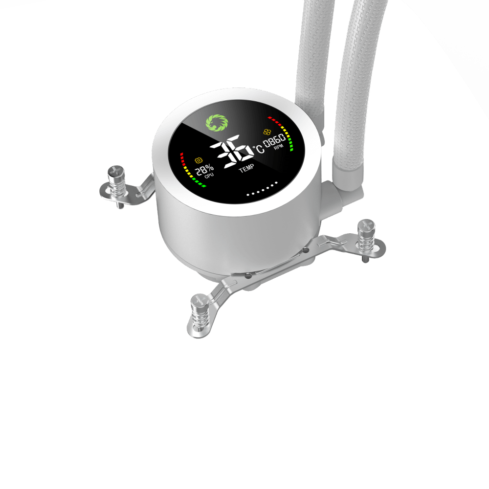 GameMax IceBurg 240 Digital WH Liquid Fan