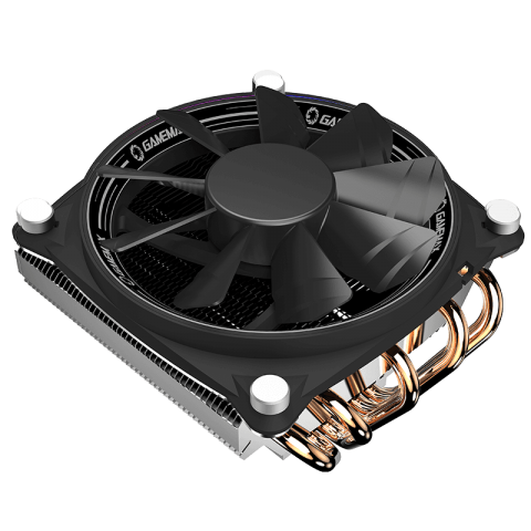 GameMax Gamma 300 CPU Air Cooler | High-Performance Top-Down Cooler with 5 Heat Pipes & ARGB Sync Support (Gamma 300)