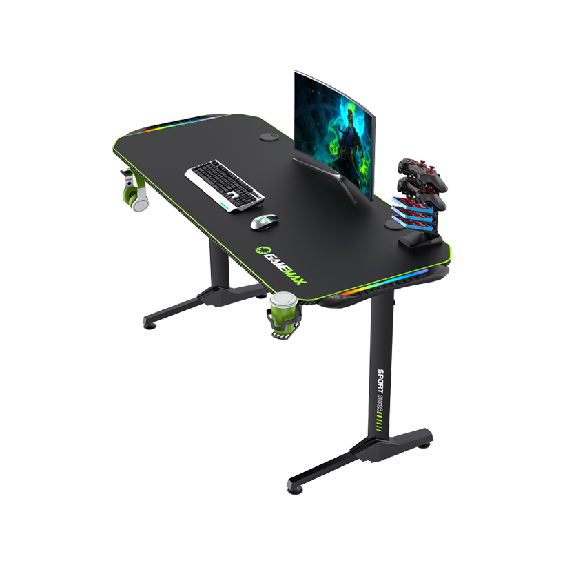 GameMax D140 Carbon RGB Gaming Desk