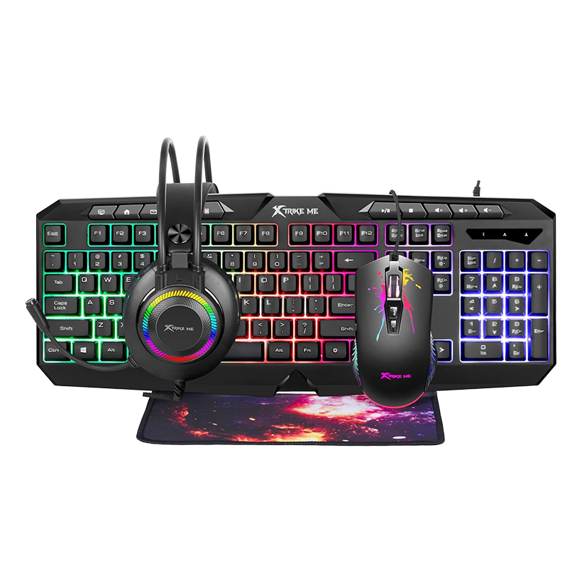 XTrike  CMX-410 4-in-1 Keyboard & Mouse Combo