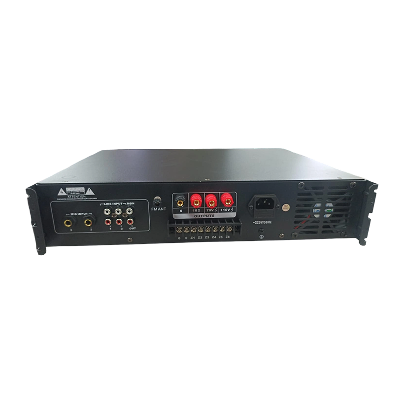 Amplifiers CHLD LS-120 Public Address (PA) Mixer Amplifier 6 Zones