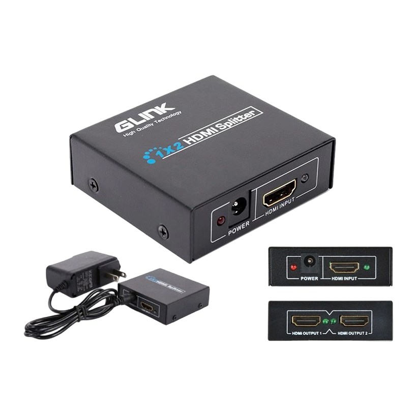GLINK GLSP-012 Active HDMI Splitter 1X2 | GLSP 012