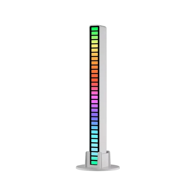 Music Levels Light,  RGB16 Triangle Ant ™LED Light App Pickup Voice Activated Rhythm Lights Ambient LED Light Bar Music Motion Sensor Light