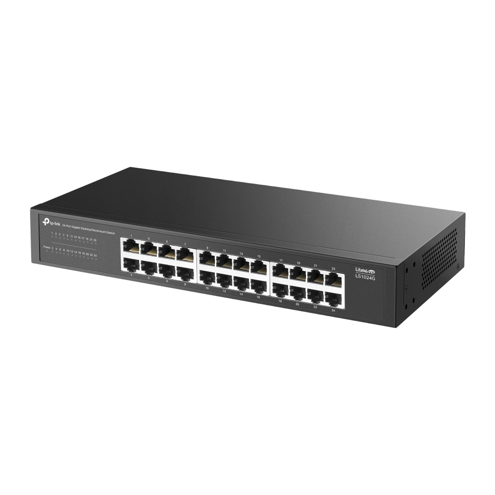 TP-LINK LS1024G 24-PORT GIGABIT DESKTOP RACKMOUNT SWITCH { 1024 }