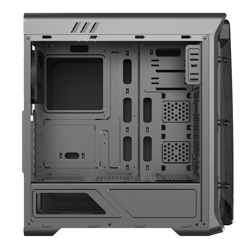 GameMax Starlight FRGB BK Gaming Case – Mid-Tower RGB Airflow Chassis | Starlight FRGB BK_