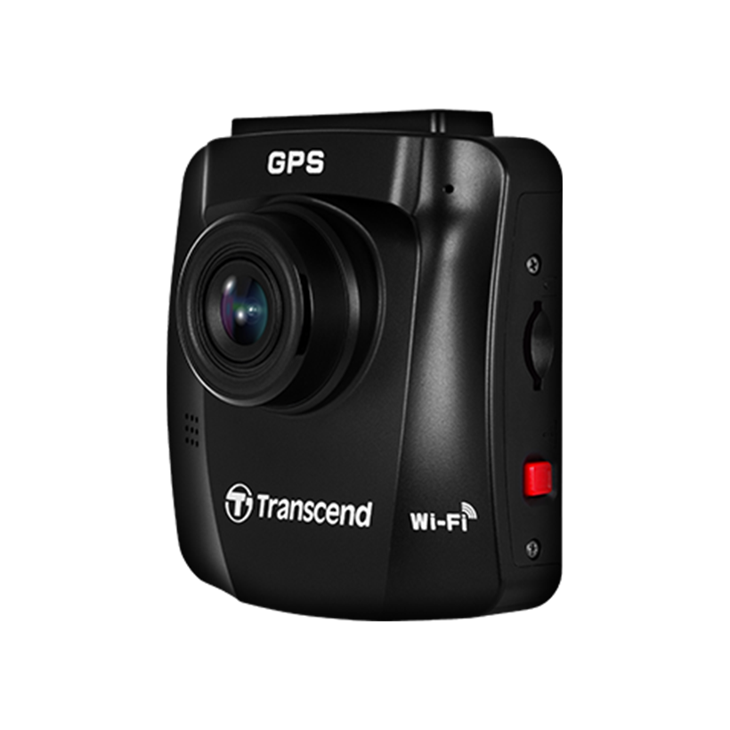 Transcend Dash Cam 250 Front, 2K QHD 1440P Car Camera, 140° Wide-Angle, with Handy Snapshot Button / G-Sensor / Night Vision Loop Recording / Head-Up Display / Wi-Fi GPS / ADAS/ Parking Mode