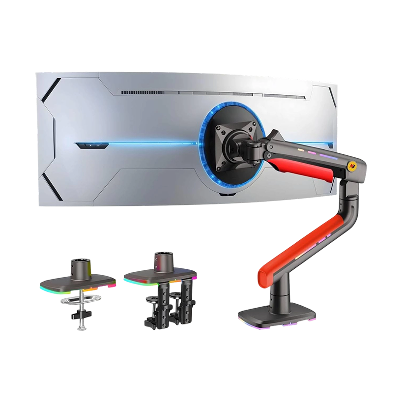 NB North Bayou L50 Gaming Monitor Desktop Mount Stand 32" to 60" Inches RGB Base | NB_ L__ 50_