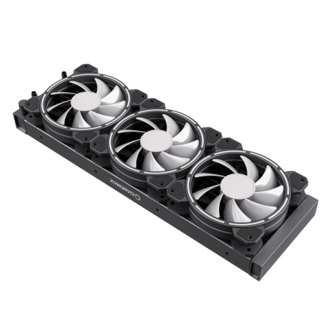 GameMax Ice Chill 360 RGB Liquid Cooler | High-Performance 360mm AIO Cooling System with ARGB Mirror Pump & 450W TDP Support