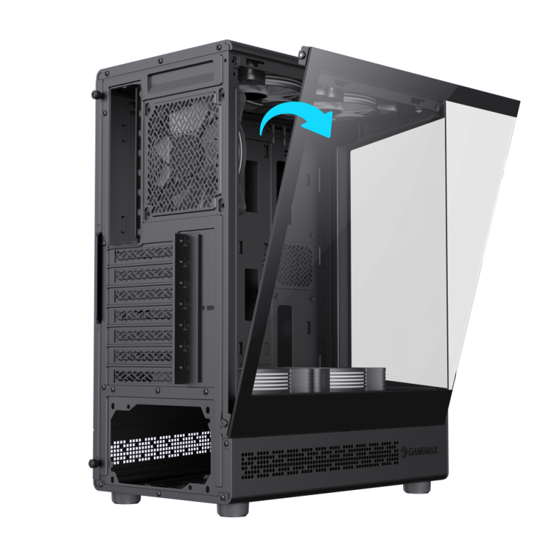 GameMax Vista COC AB Mid Tower Gaming RGB PC Cases