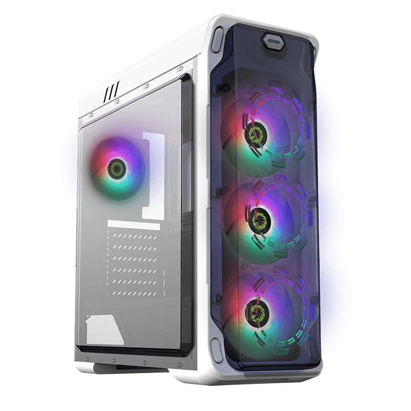 GameMax Starlight FRGB WT Gaming Case
