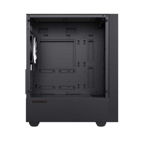 GameMax EDGE BK Gaming Case | Compact Micro-ATX / Mini-ITX Airflow Gaming Chassis | EDGE BK_