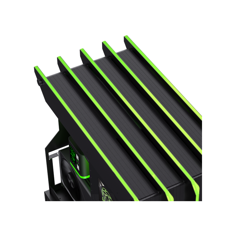 GameMax Blade Concept RGB ATX Open-Frame Gaming PC Case