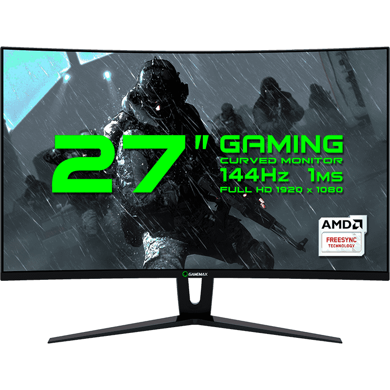GameMax GMX27C144 – Curved Full HD Gaming Display | { GMX27 C144 }