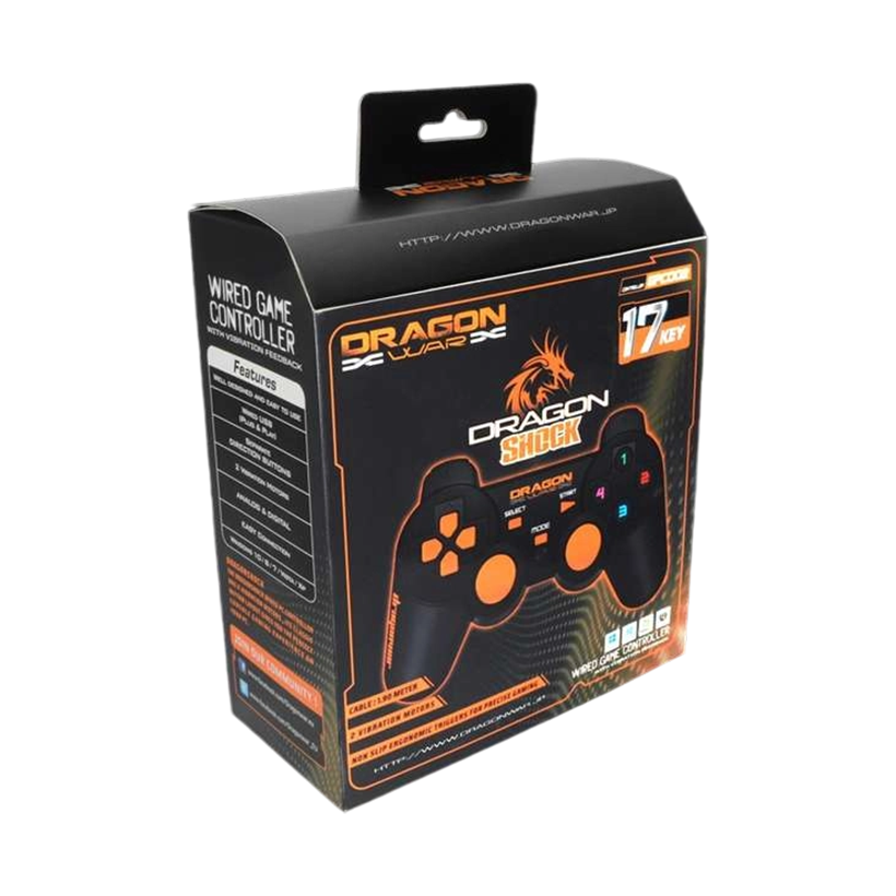 DragonWar Wired USB Gamepad Controller [ G-PC-002 ] For PC | 002
