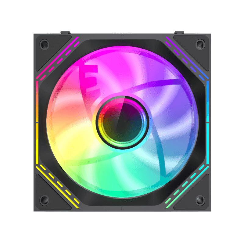 GameMax FN12A-S3I-B Air Fan (x3) | FN12A S3I Black