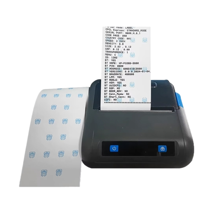 Point Of Sale Xprinter XP-P326B Portable Thermal Label Printer | XP_ 326