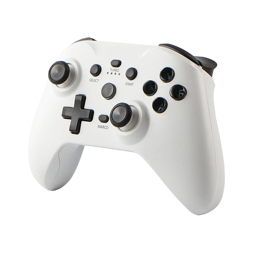 NS21 Wireless Gamepad Controller / White Joystick For PC / Android / IOS / PS3 / PS4 / N.S