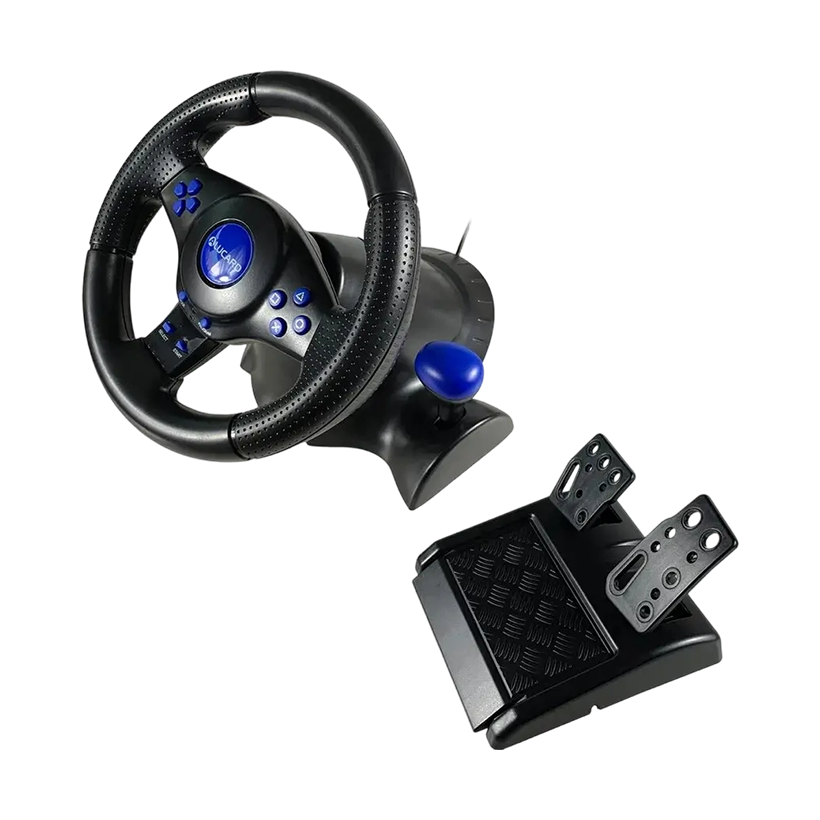 Gaming GT-V7 Steering Wheel PS4 / PS4 Slim / PS4 Pro / PS3 / Xbox One / Switch