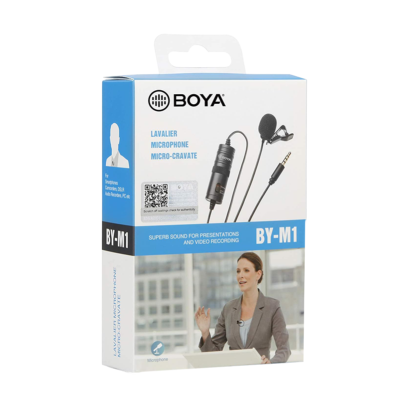 BOYA BY-M1 Lavalier Microphone | BY_ M1_