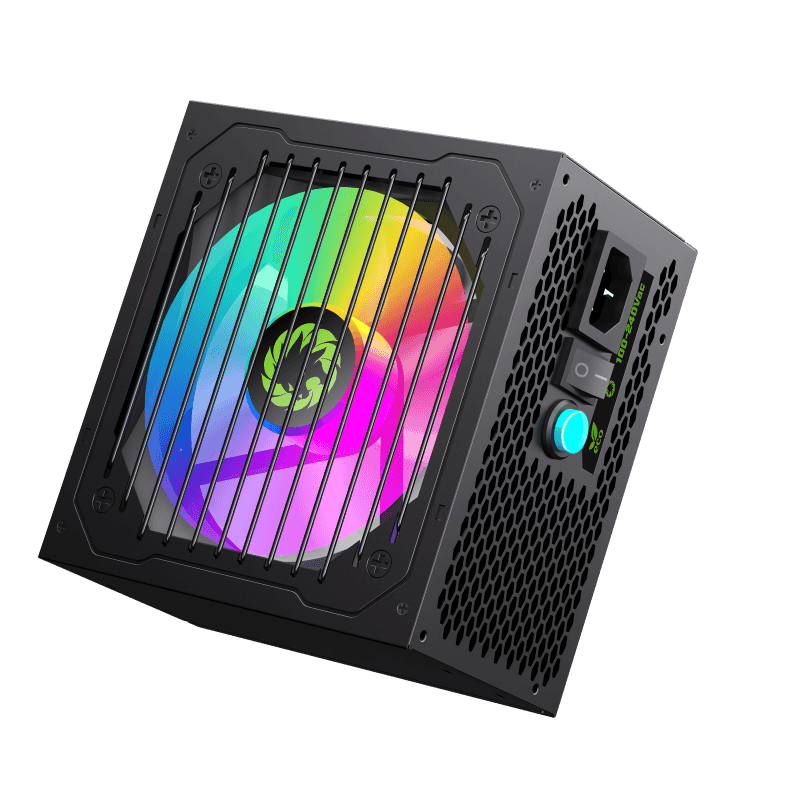 GameMax VP-600-RGB PSU – 600W 80 Plus Certified ATX Power Supply with RGB Lighting & Value Performance Design | ( VP_ 600 )