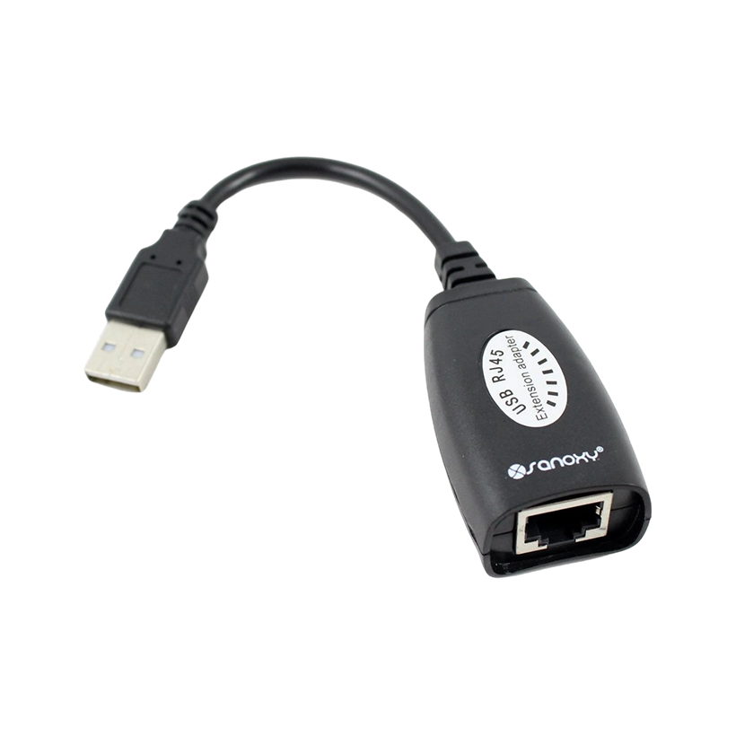 USB Ethernet Adapter, USB 2.0 to RJ45 Ethernet Adapter Cable, Ethernet Adapter Extender for Keyboard/ Mouse/ Printers