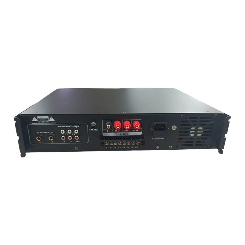 Amplifiers CHLD LS-250 Public Address (PA) Mixer Amplifier 6 Zones