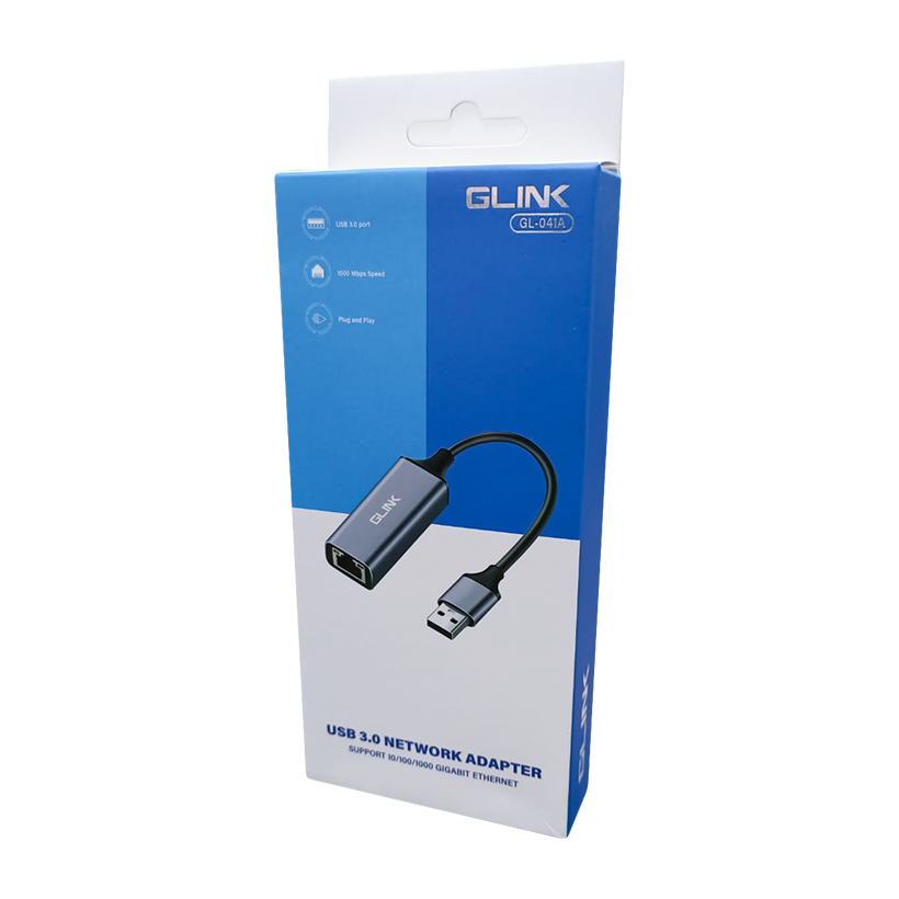 GLINK GL-041A USB to RJ45 Adapter