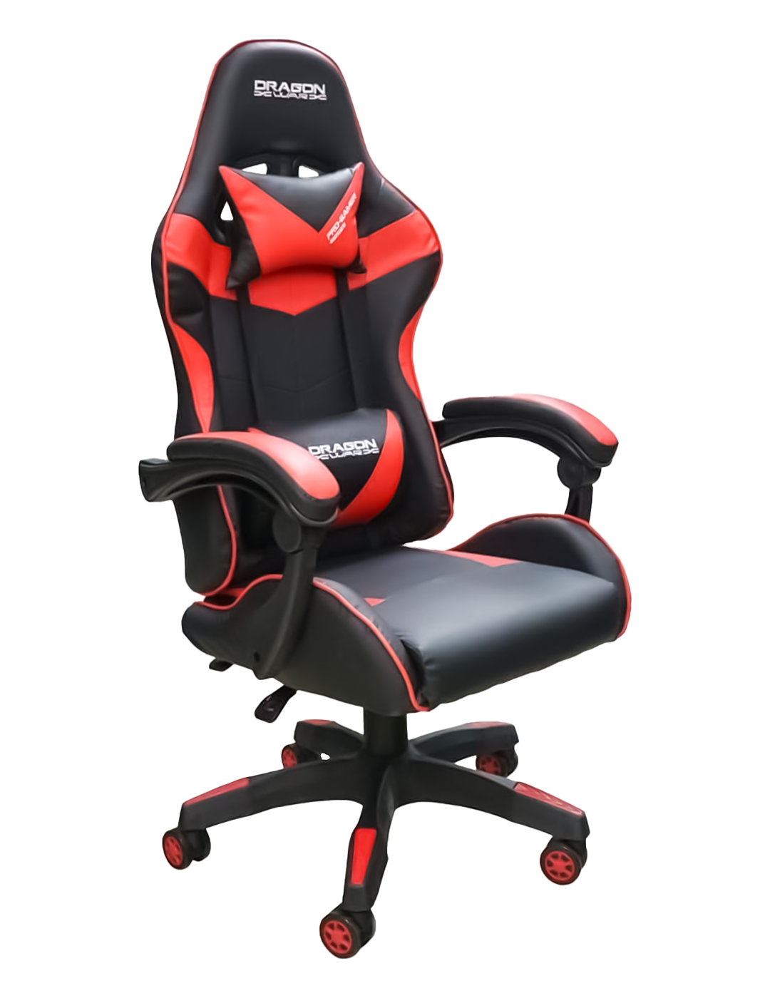 DragonWar GC-035 Red Ergonomic Gaming Chair Red Chair  | { GC_ 035 }