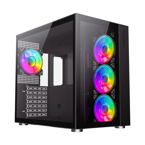 GameMax Infinity BK Gaming Case |  Full Tower ARGB Showcase Chassis | Infinity BK_