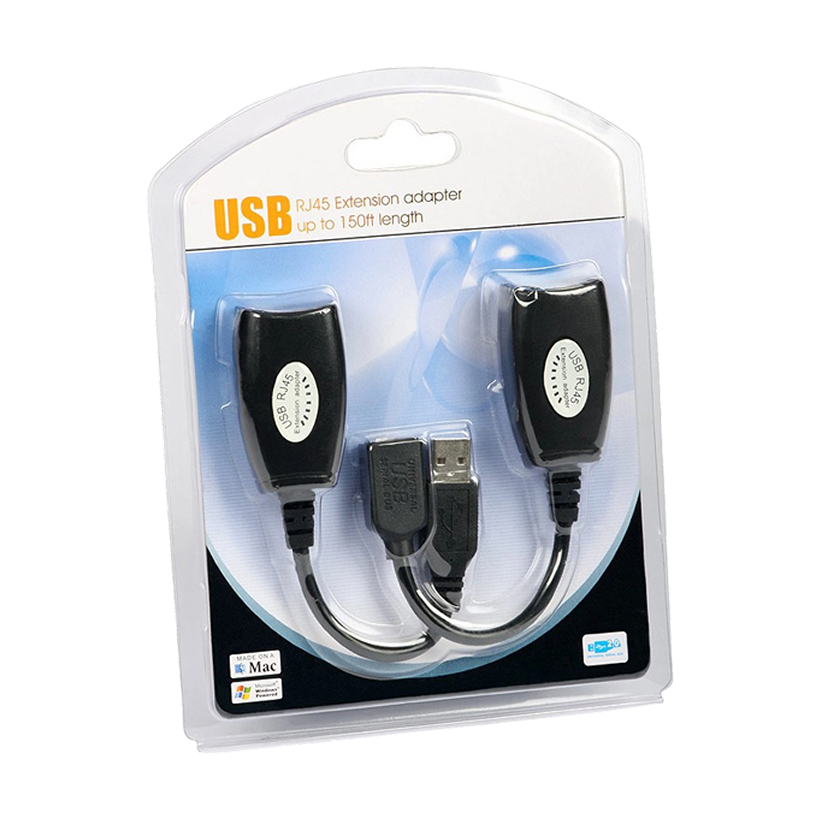 USB Ethernet Adapter, USB 2.0 to RJ45 Ethernet Adapter Cable, Ethernet Adapter Extender for Keyboard/ Mouse/ Printers