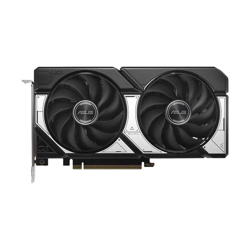 ASUS Dual GeForce RTX 5060 Ti 16GB GDDR7 OC Edition 16GB GDDR7, DLSS 4, HDMI 2.1b, DisplayPort 2.1b, 2.5-Slot Design, Axial-tech Fan Design, 0dB Technology