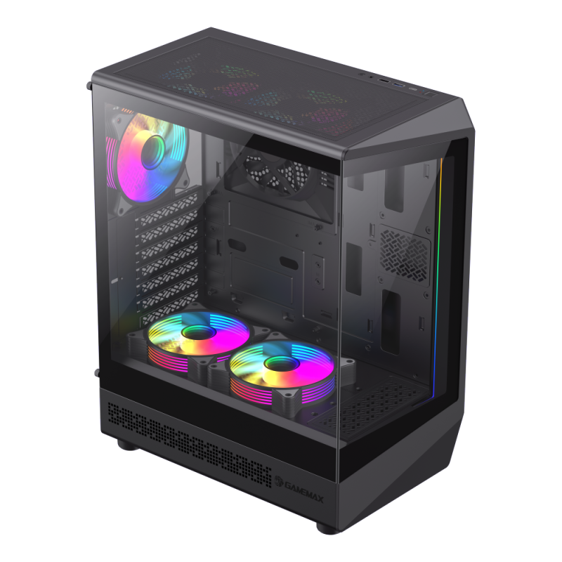 GameMax Vista COC AB Mid Tower Gaming RGB PC Cases