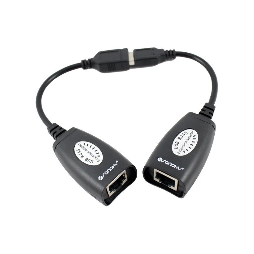 USB Ethernet Adapter, USB 2.0 to RJ45 Ethernet Adapter Cable, Ethernet Adapter Extender for Keyboard/ Mouse/ Printers