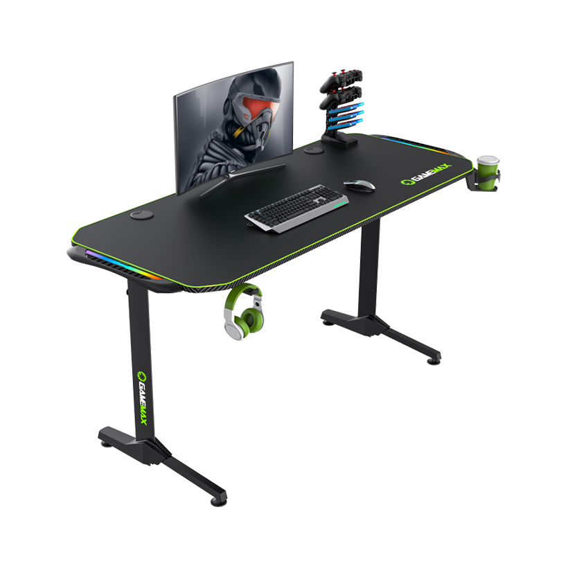 GameMax D140 Carbon RGB Gaming Desk