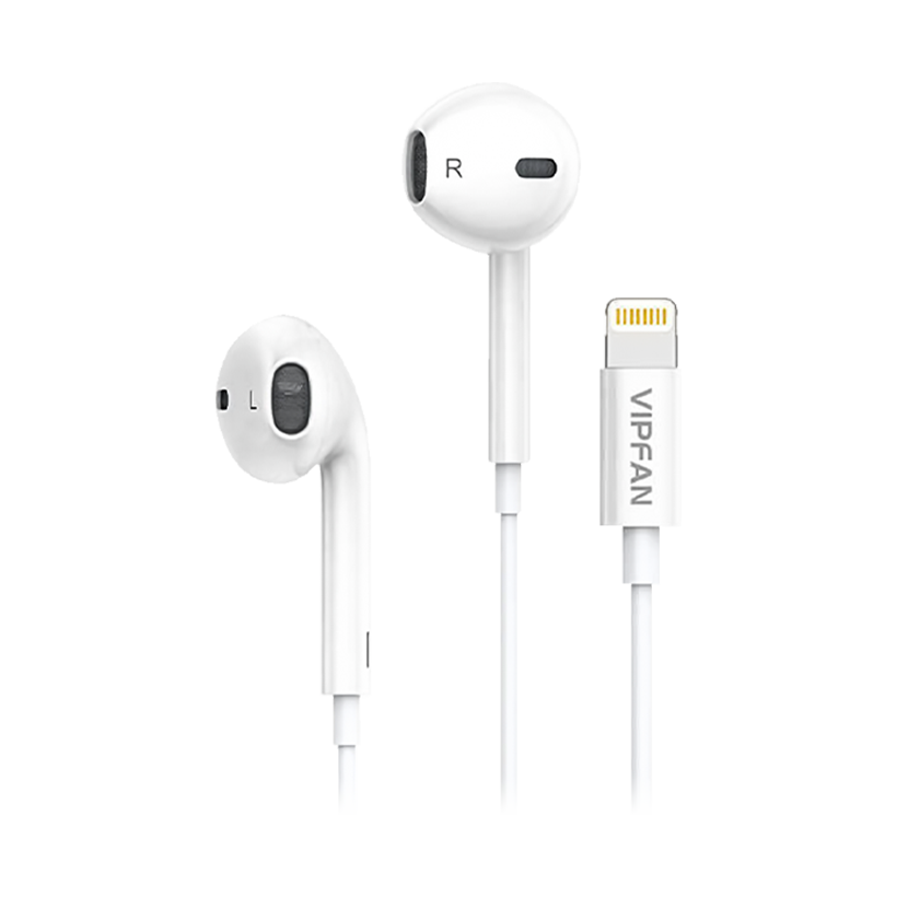 VFan M09 Wired Earphone Lightning Cable Length: 1.1 Meters | M 09_