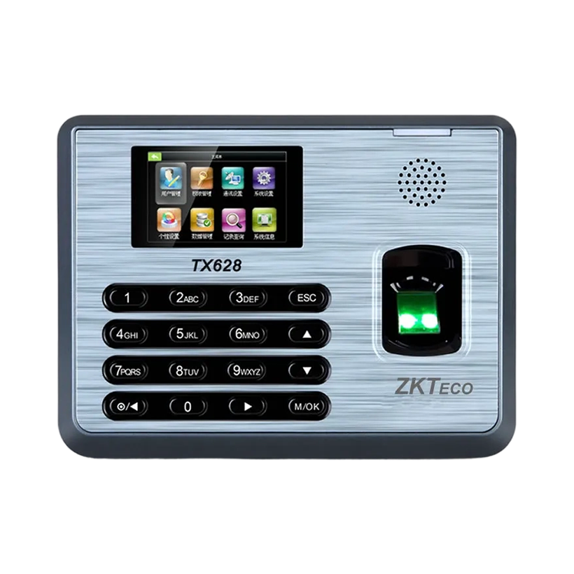 ZKTeco TX628 Fingerprint Time Attendance with 125KHZ RFID Card Reader TCP/IP USB WiFi Biometric Time Recording Employer Attendance