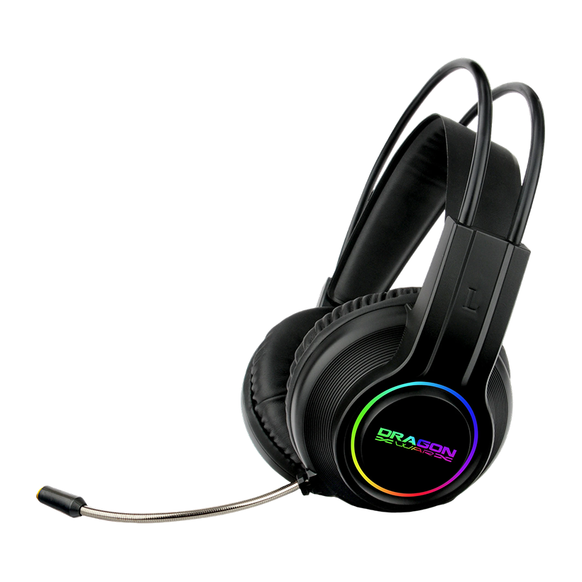 DragonWar G-HS-013 Gaming Headset 7.1 Sound Effect RGB Lighting effect and Light Weight Gaming Headset