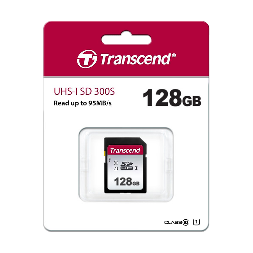 Transcend Memory Card UHS-I SD 300S 128GB microSD Card { SD_CARD }