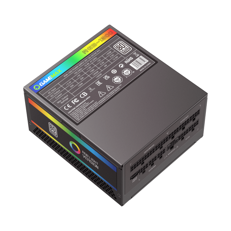GameMax RGB-1300 PSU RGB Power Supply