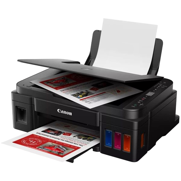 Canon PIXMA G3410 Ink Tank All-in-One Wireless Multi-function Machine (Copy/Print/Scan/Photo) Fast Prints & huge Savings - Black | { G__ 3410 }