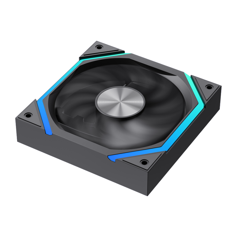 GameMax FN12A-N2 RGB 120mm PWM Cooling Fan | { FN12A N2_ }