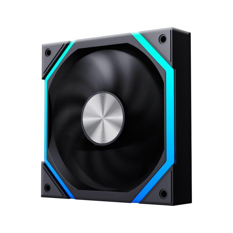 GameMax FN12A-N2 RGB 120mm PWM Cooling Fan | { FN12A N2_ }