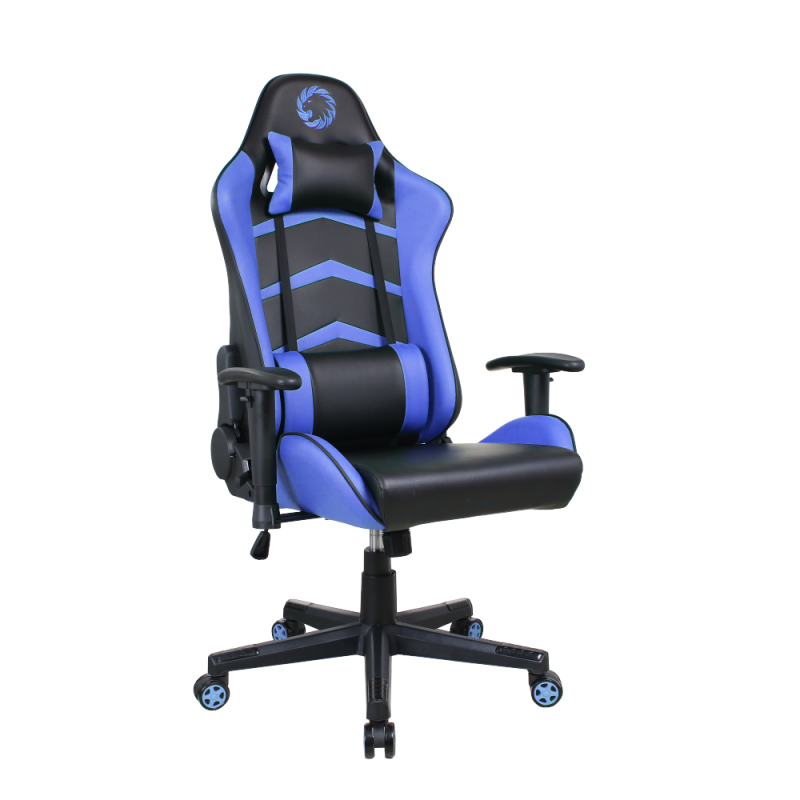 GameMax GCR09 Blue Gaming Chair Ergonomic Design, Premium Materials | GCR 09_