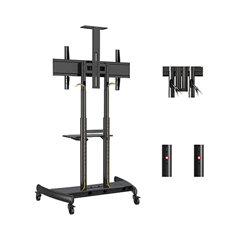 NB North Bayou AVA1800-70-1P Monitor Stand 55" to 90" Inches TV Bracket | { NB_ 1800 70_ 1P_ }
