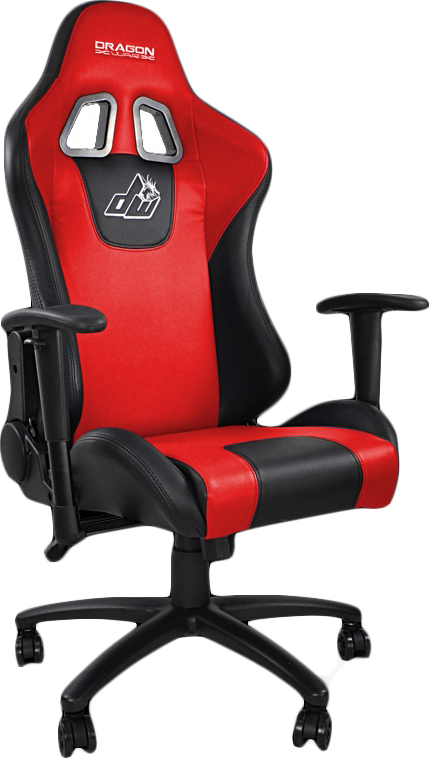 DragonWar GC-004 RED Pro Gaming Chair | { GC_ 004 }