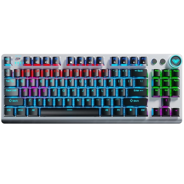Aula F3018 White Double Sensing Axis Mechanical Gaming Keyboard